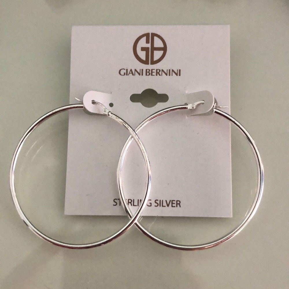 Sterling Silver hoop earrings